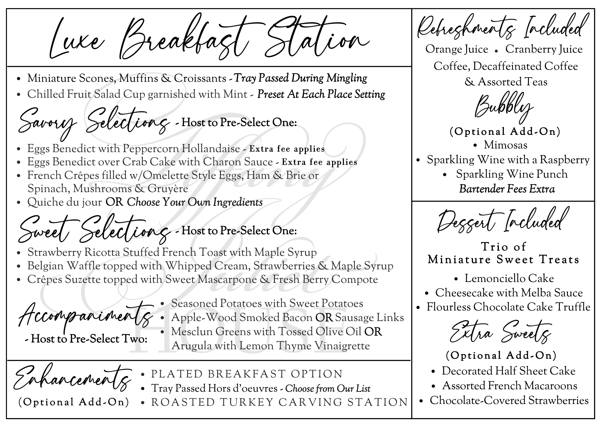 Luxe Breakfast Station Web Version