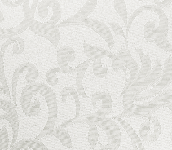 Damask Linen Color: Ivory