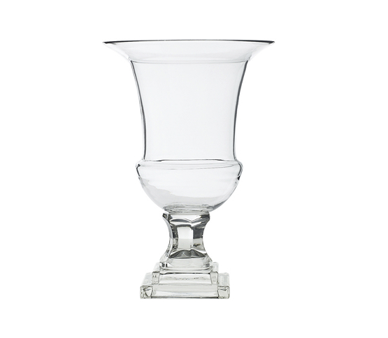 Vase - ceremony urn 11.75” h x 8” opening Clear SA442DV Min. Qty/increment=4