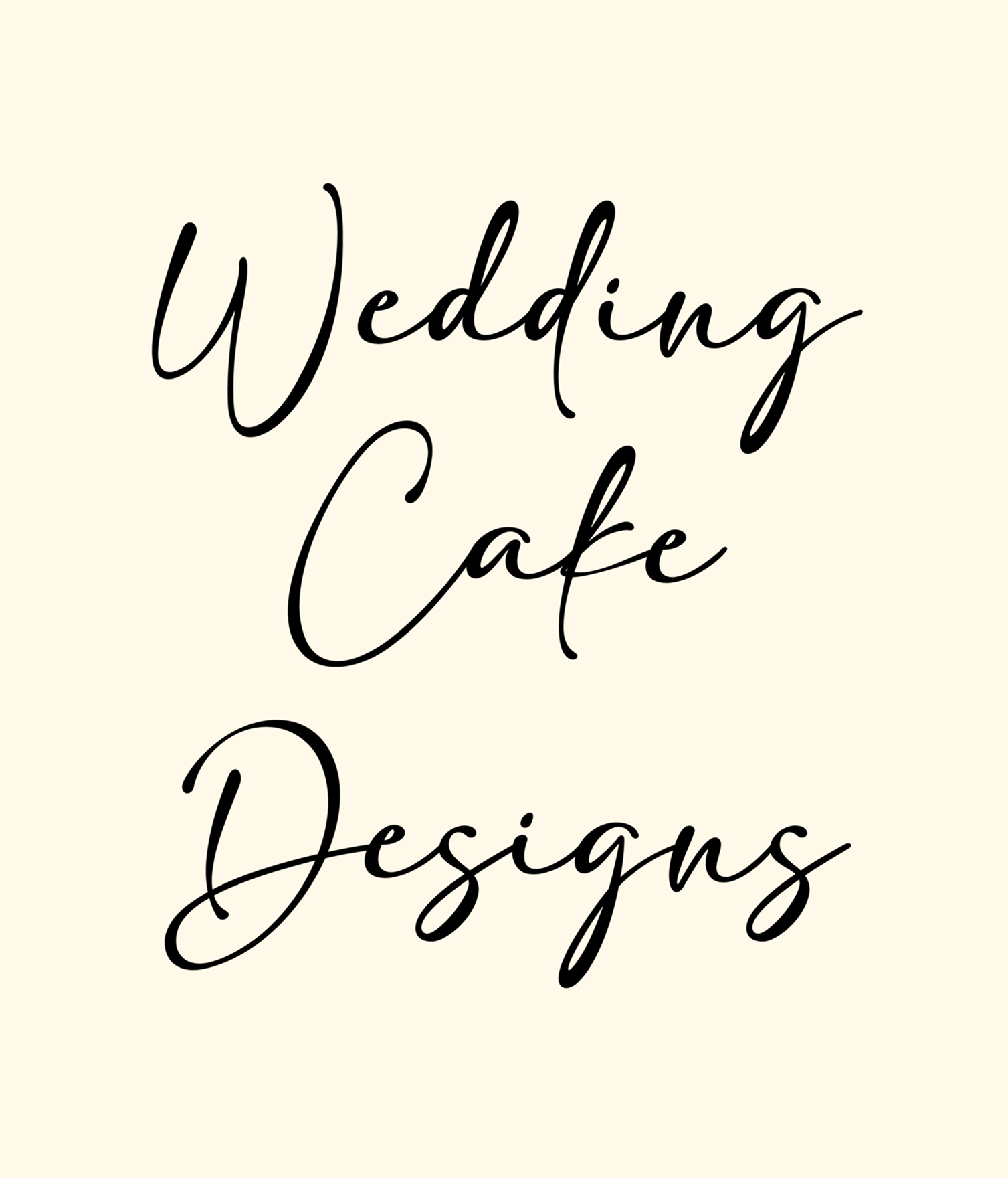 CUSTOM DESIGNS AVAILABLE